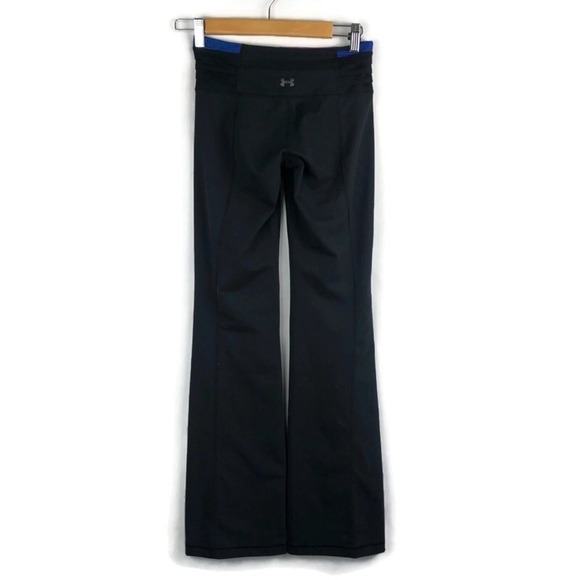 Under Armour Women's Size XS Black Straight Leg Activewear Yoga Pants - Picture 5 of 6